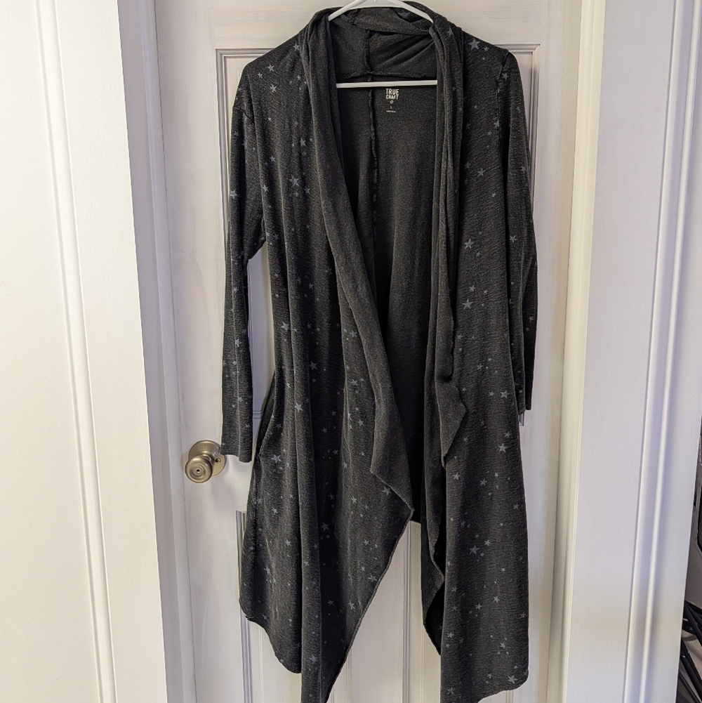 Witchy Starry Print Cardigan